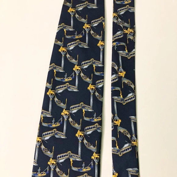 Antiche Seterie Fiorentine Silk  Tie Necktie Made In Italy - Picture 7 of 13